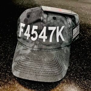 F4547K LOGO OUTDOOR HUNTERS CAP